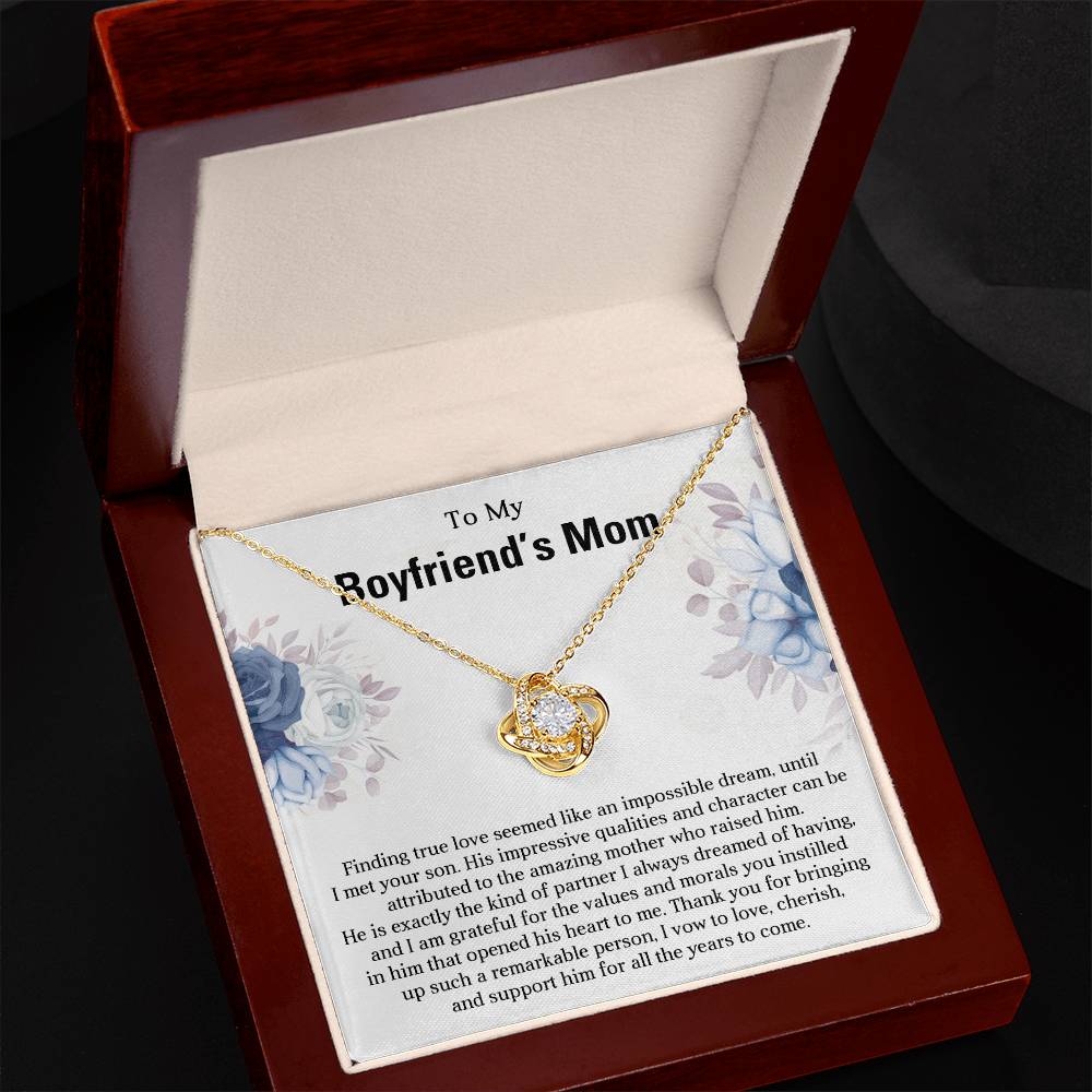 Mom Knot Necklace Gift
