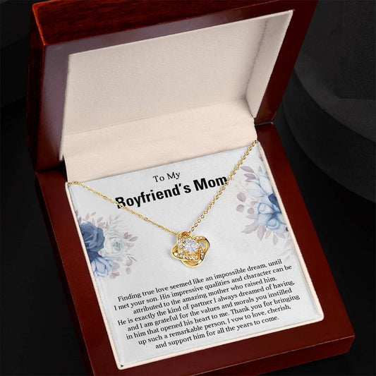 Mom Knot Necklace Gift