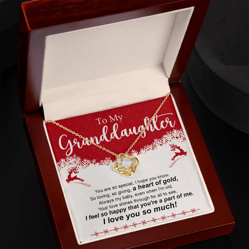 Granddaughter Necklace - Perfect Christmas Gift Personalized and Meaningful-[Heartfelt Family Gift]