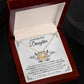 Daughter Necklace Xmas Birthday Gift for Her - Personalized Engraved Pendant-[Heartfelt Family Gift]