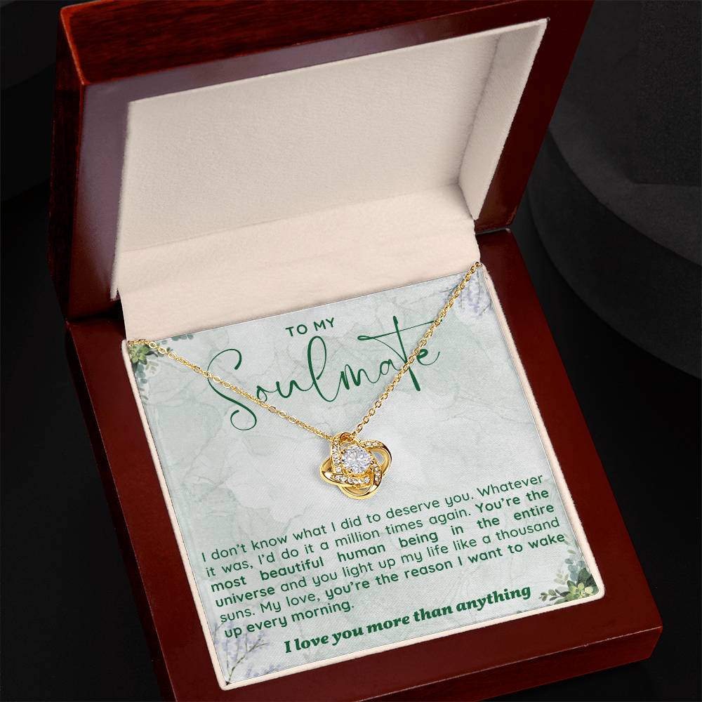 Soulmate Necklace - Perfect Christmas or Valentines Gift for Her-[Heartfelt Family Gift]