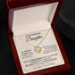 A Daughters Love Dads Jewelry Gift of a Lifetime - Daughter Necklace-[Heartfelt Family Gift]