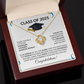 Class of 2025 Graduation Necklace Gift Love Knot-[Heartfelt Family Gift]