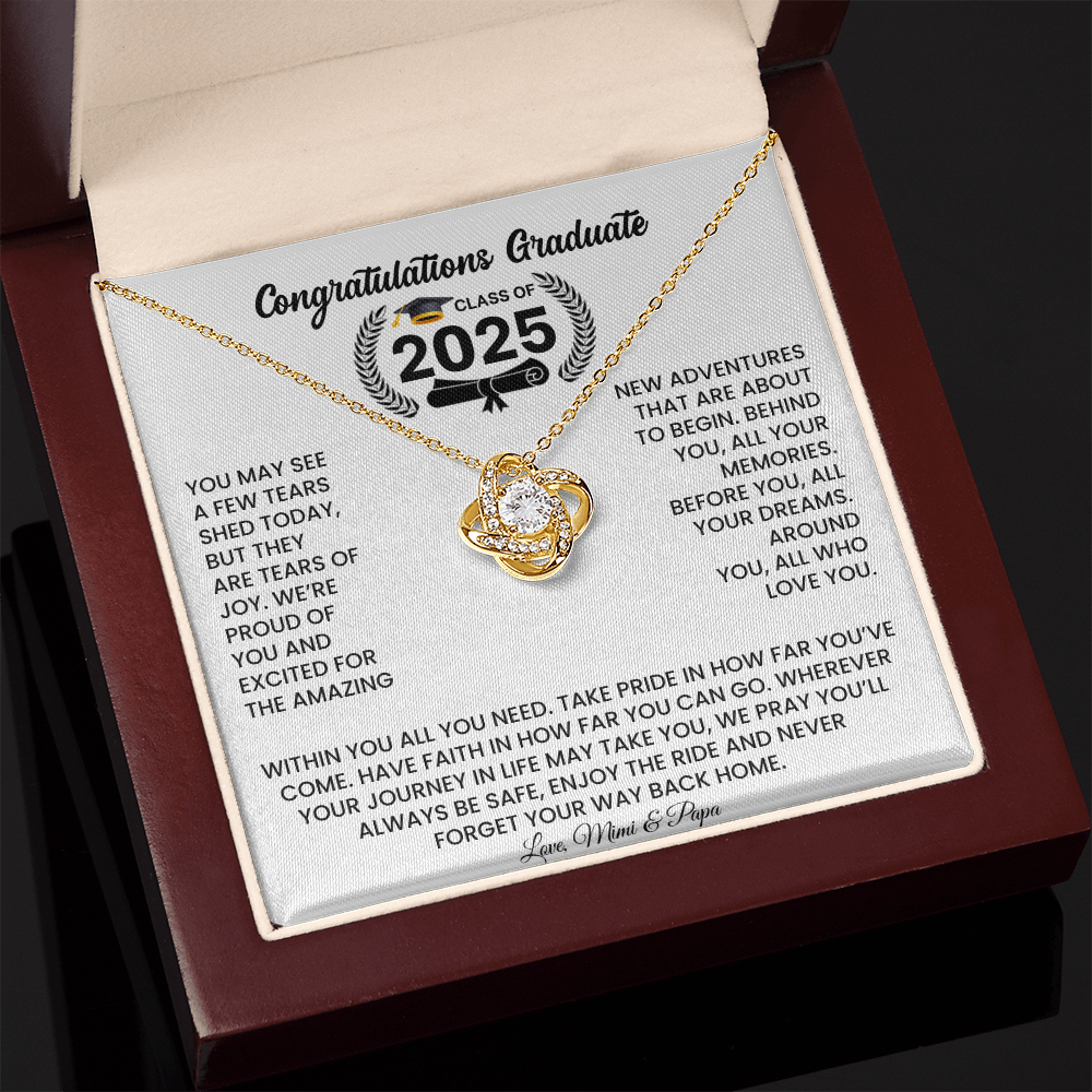 Class of 2025 Graduation Necklace Gift