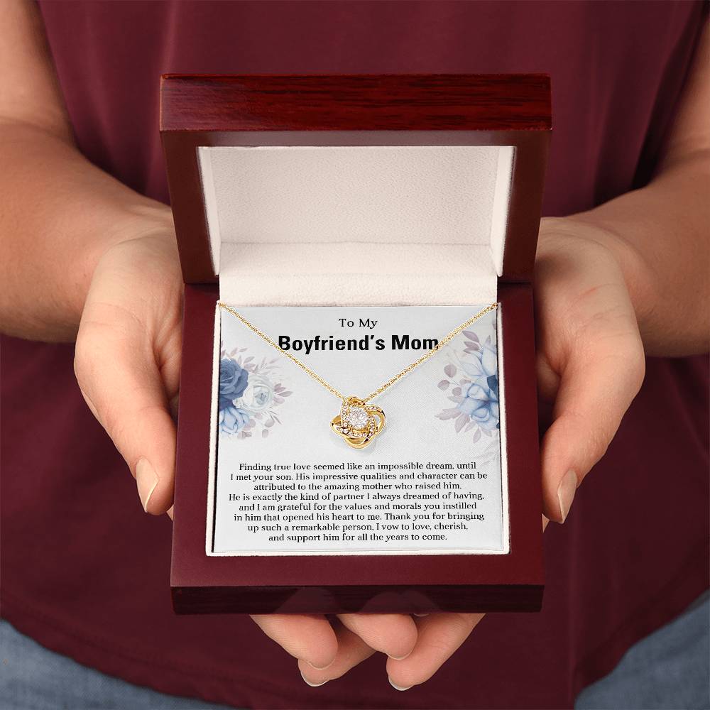 Mom Knot Necklace Gift