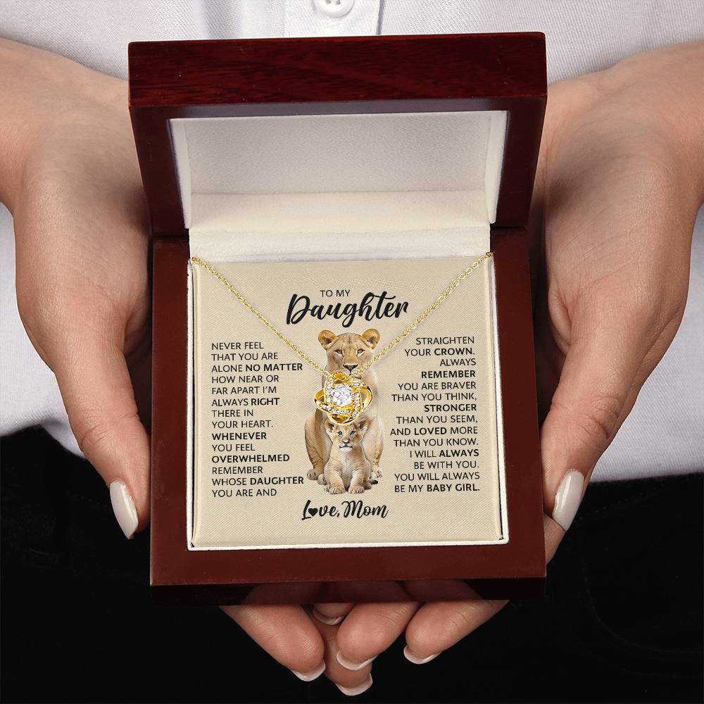 To Daughter Necklace Gift from Mom