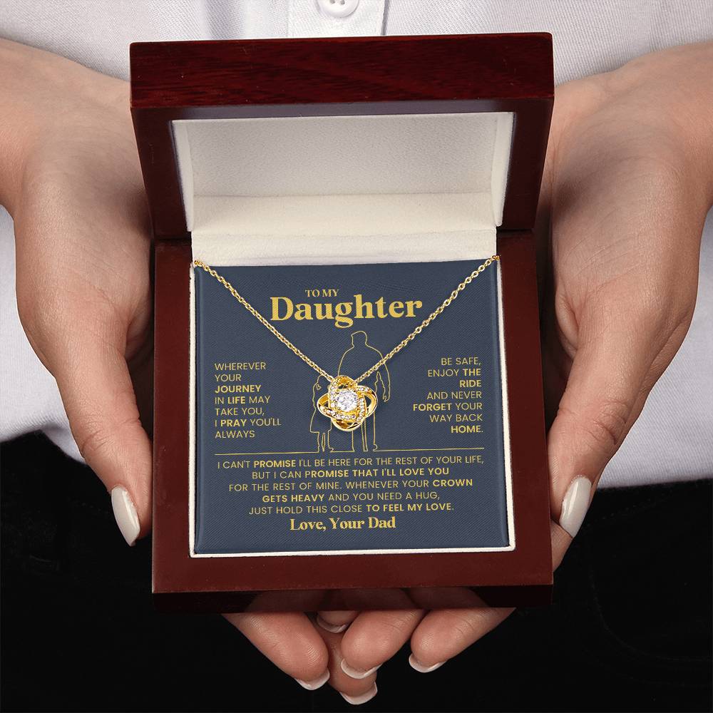 Daughter Necklace Gift from Dad