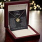 To My Mom Love Knot Necklace-[Heartfelt Family Gift]
