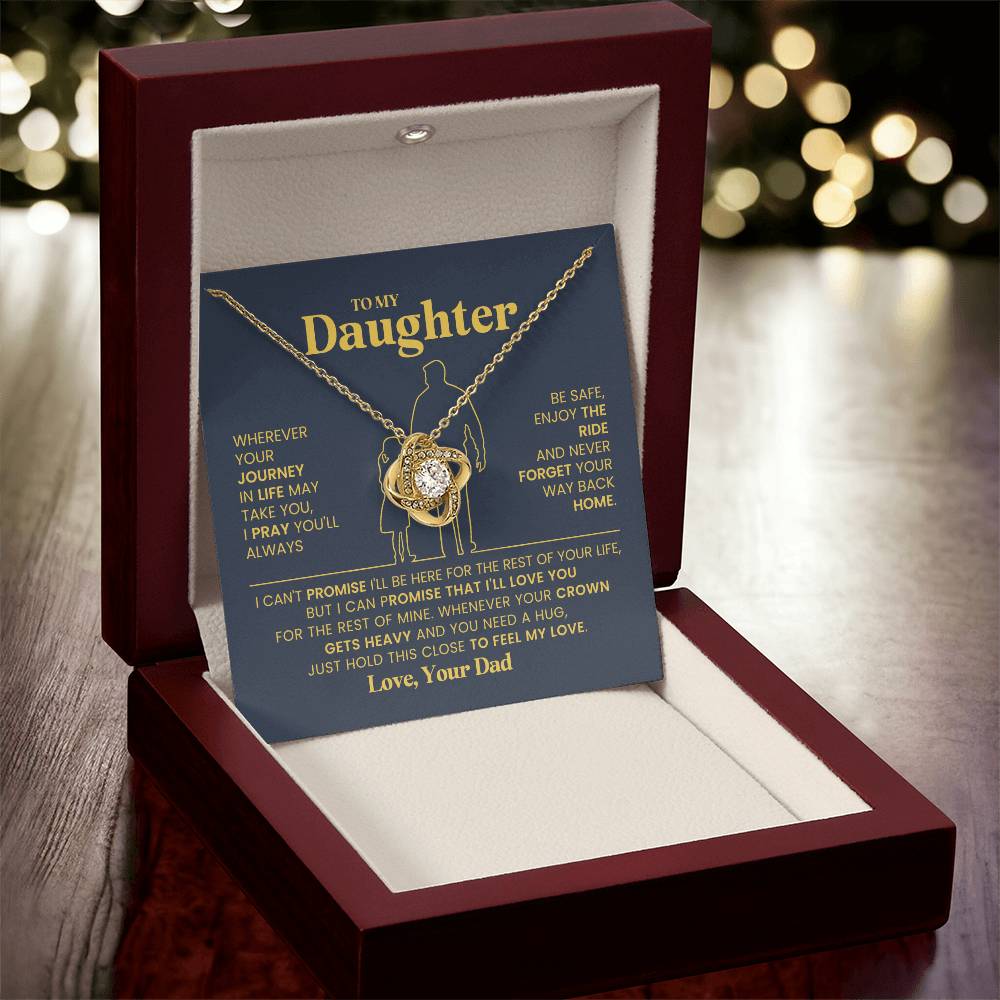 Daughter Necklace Gift from Dad