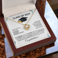 Class of 2025 Graduation Necklace Gift Love Knot-[Heartfelt Family Gift]