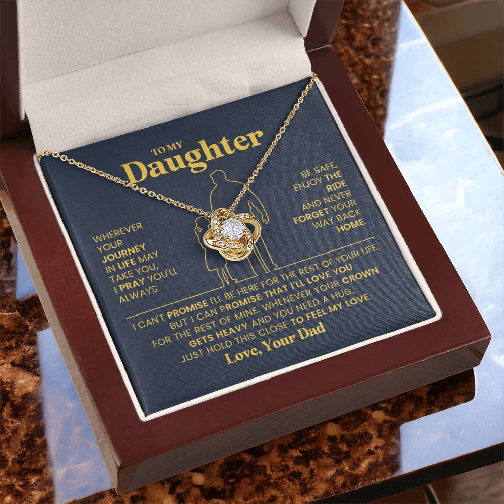 Daughter Necklace Gift from Dad