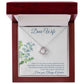 Wife Always  Forever Knot Necklace for a Timeless Love-[Heartfelt Family Gift]