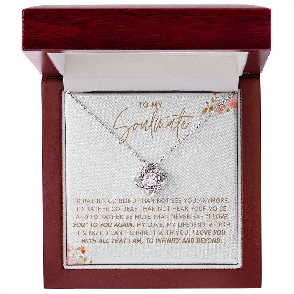 Soulmate Necklace - Thoughtful Gift for Her  Christmas  Valentine  Search Engine Optimized-[Heartfelt Family Gift]