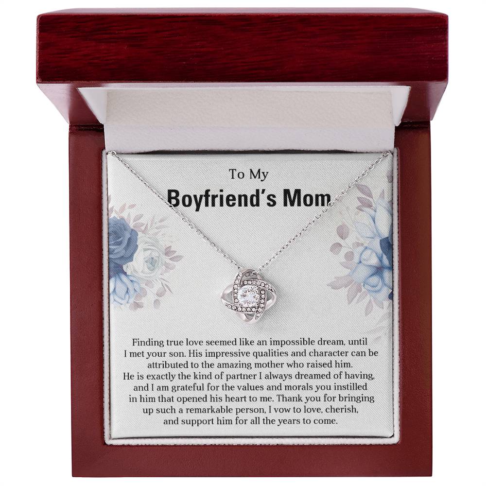 Mom Knot Necklace Gift