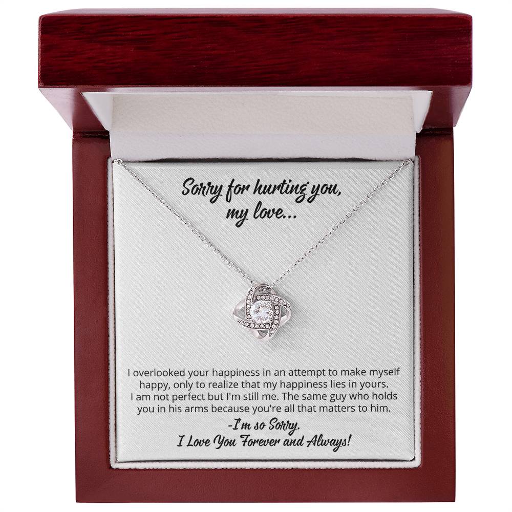 Sorry My Love Apology Necklace