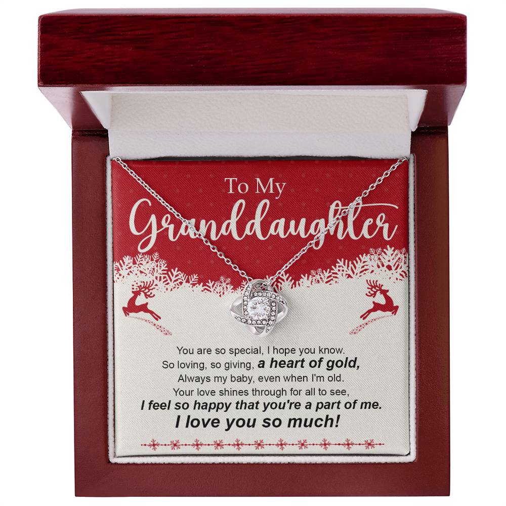 Granddaughter Necklace - Perfect Christmas Gift Personalized and Meaningful-[Heartfelt Family Gift]