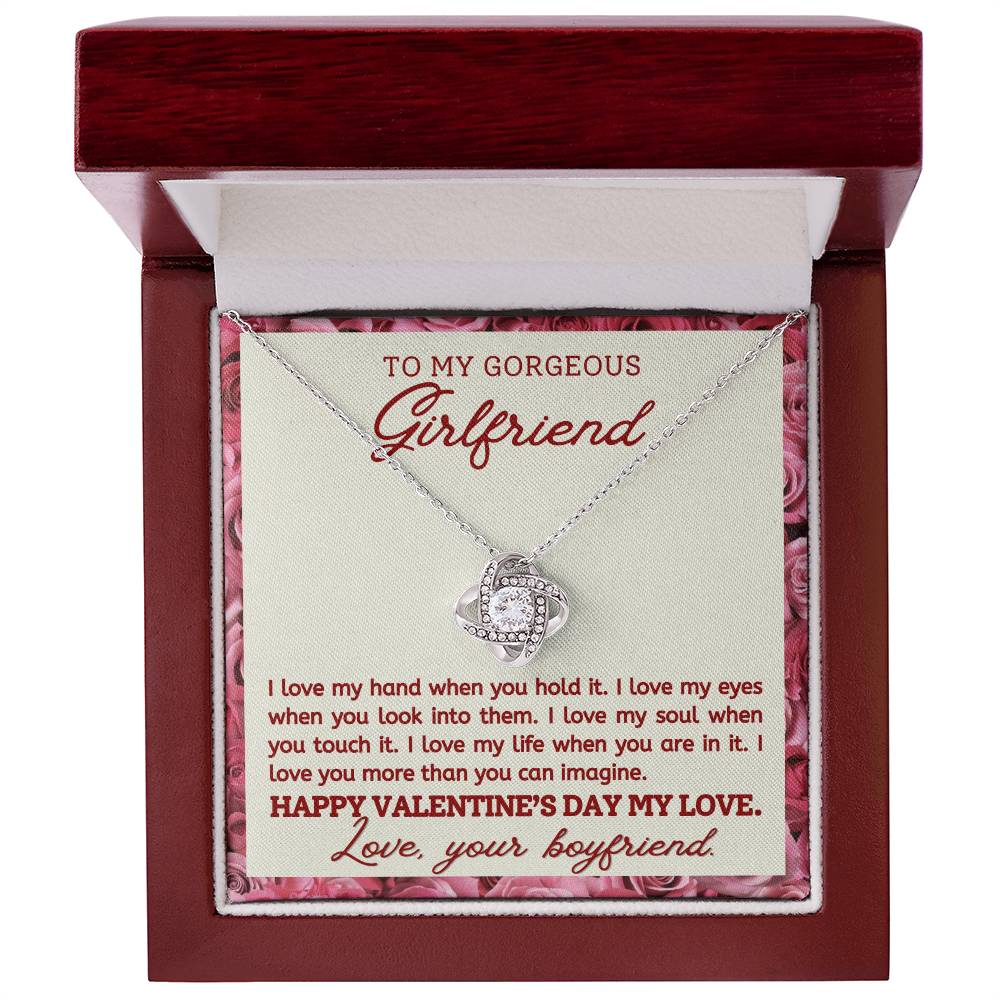 Valentines Gift for Girlfriend To My Girlfriend Necklace-[Heartfelt Family Gift]