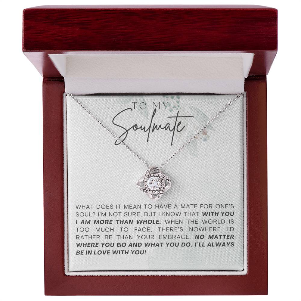 Personalized Soulmate Necklace - Perfect Christmas or Valentines Gift for Her-[Heartfelt Family Gift]