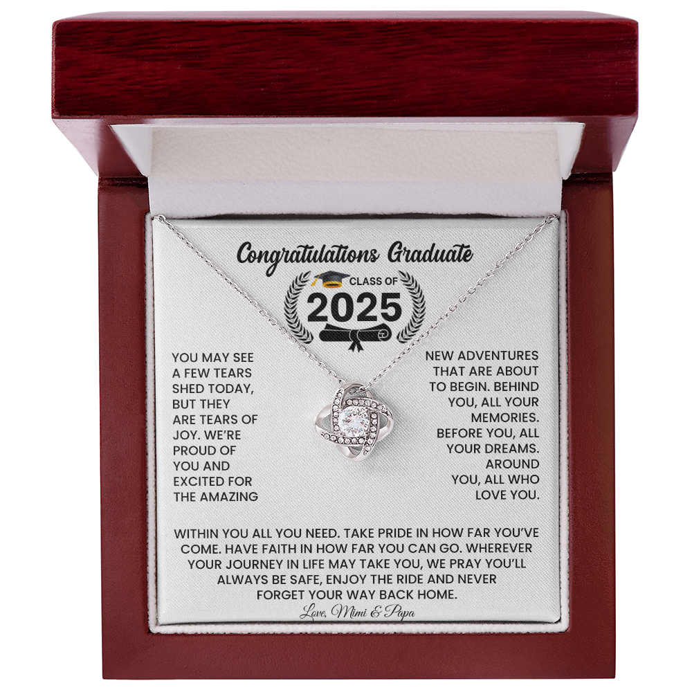 Class of 2025 Graduation Necklace Gift