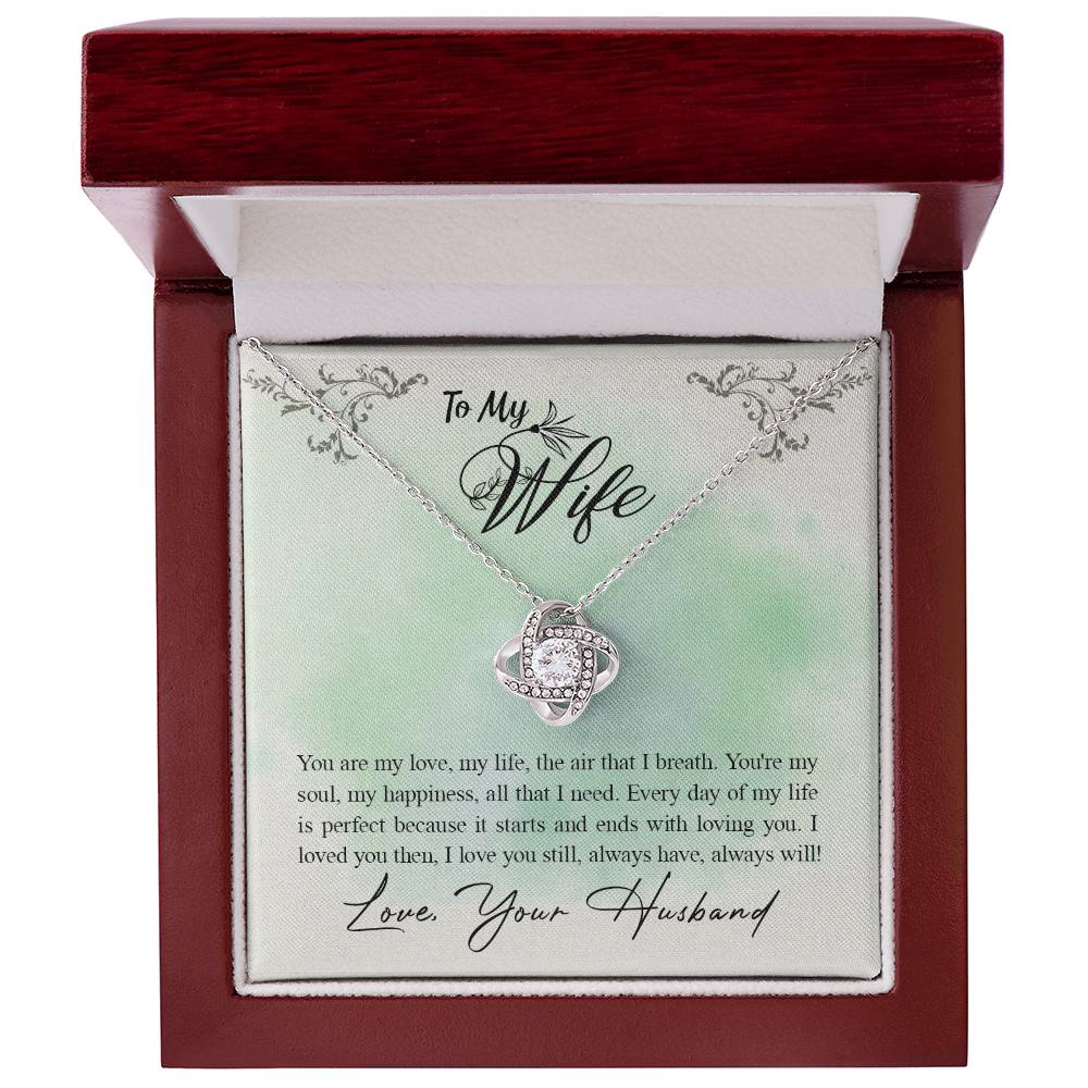 Wife Knot Necklace - Beautiful Gift for Her-[Heartfelt Family Gift]
