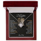 To My Daughter Baby Girl Love Knot Necklace-[Heartfelt Family Gift]