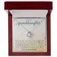 Granddaughter Necklace - Perfect Xmas  Birthday Gift for Granddaughter-[Heartfelt Family Gift]