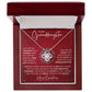 Granddaughter Christmas Necklace Gift-[Heartfelt Family Gift]