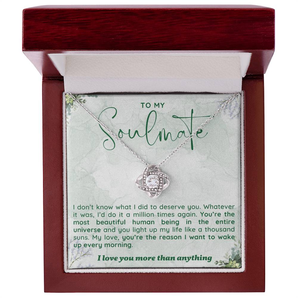 Soulmate Necklace - Perfect Christmas or Valentines Gift for Her-[Heartfelt Family Gift]