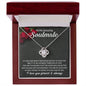 Soulmate Best Friend Love Knot Necklace-[Heartfelt Family Gift]
