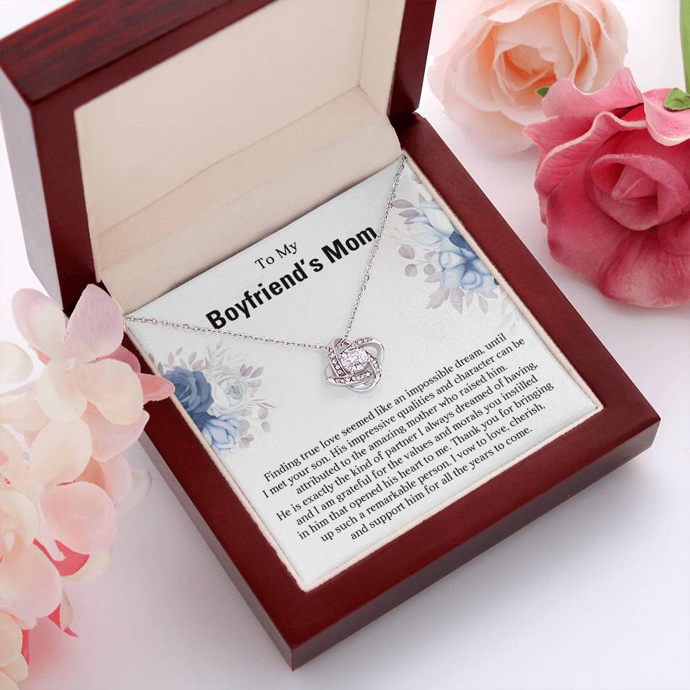 Mom Knot Necklace Gift