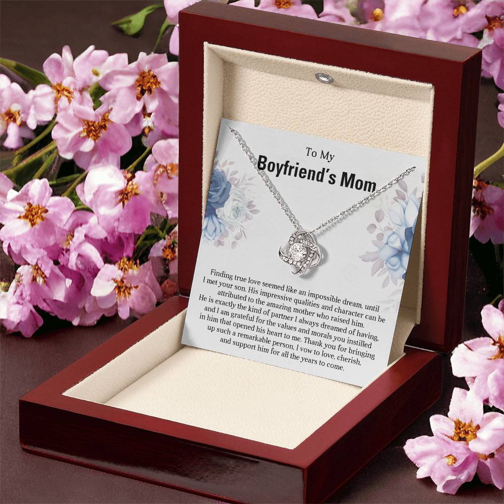 Mom Knot Necklace Gift