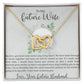 Future Wife Interlocking Hearts Necklace-[Heartfelt Family Gift]