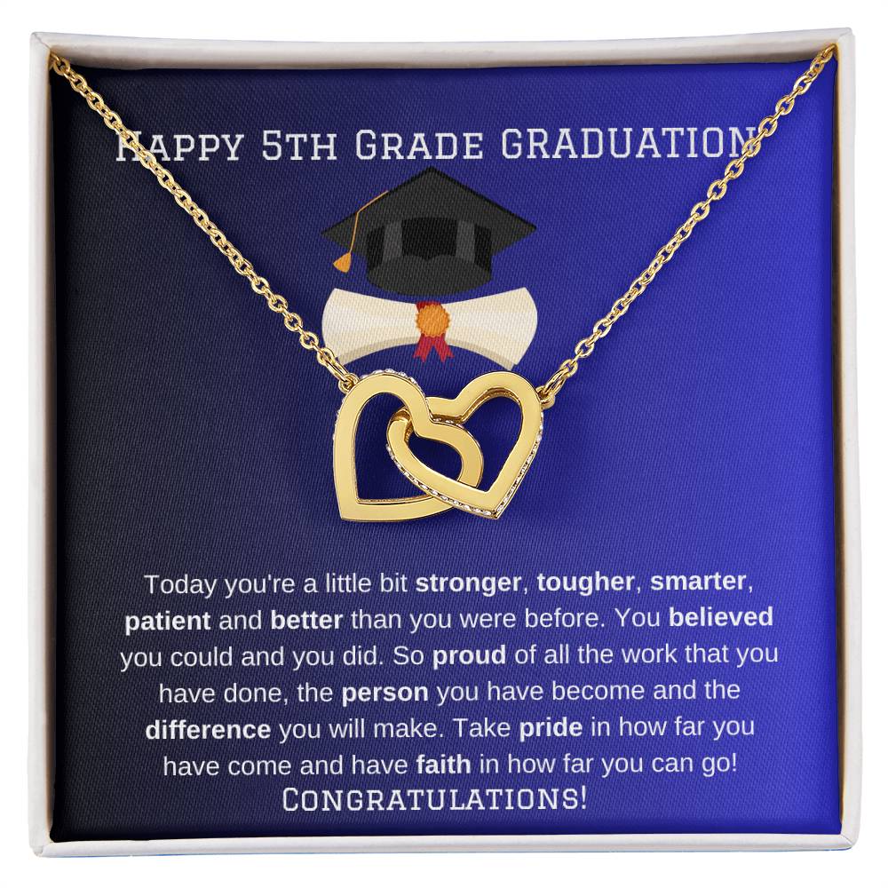 5th Grade Graduation Necklace Gift-[Heartfelt Family Gift]