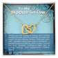 Mother in Law Interlocking Hearts Necklace-[Heartfelt Family Gift]