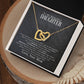 Interlocking Hearts Necklace for Daughter Show Your Love in Every Way-[Heartfelt Family Gift]