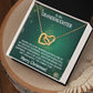 Interlocking Hearts Granddaughter Christmas Gift - Beautiful and Meaningful-[Heartfelt Family Gift]