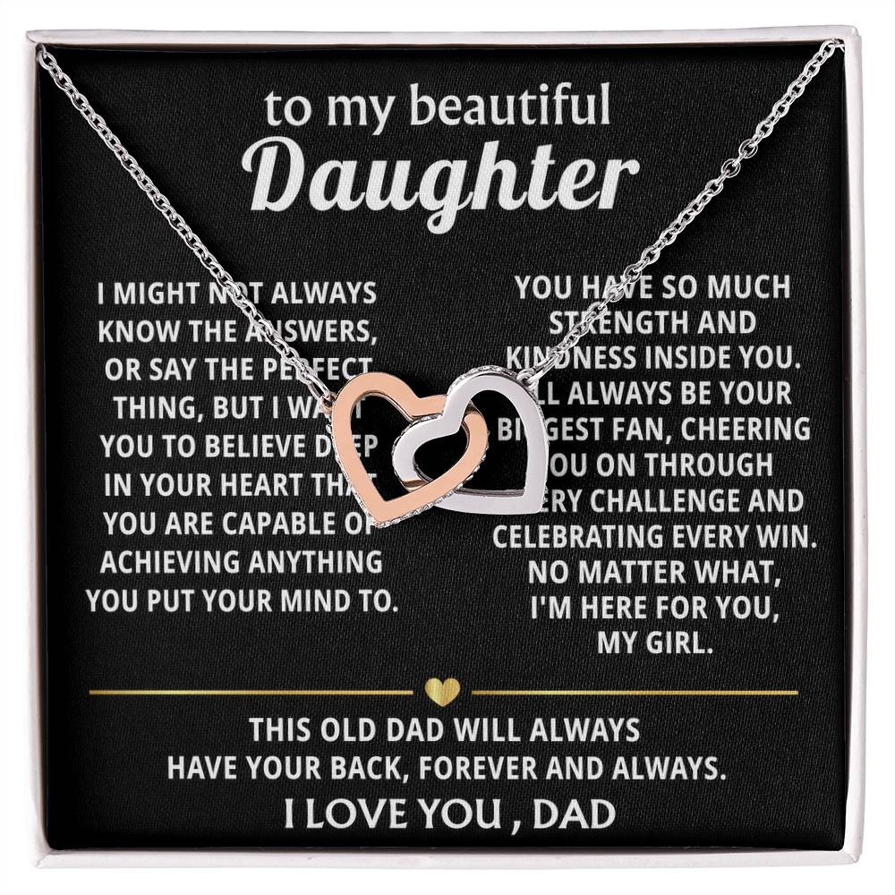 To My Beautiful Daughter, I believe in you, always.