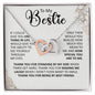 Bestie Interlocking Hearts Necklace-[Heartfelt Family Gift]