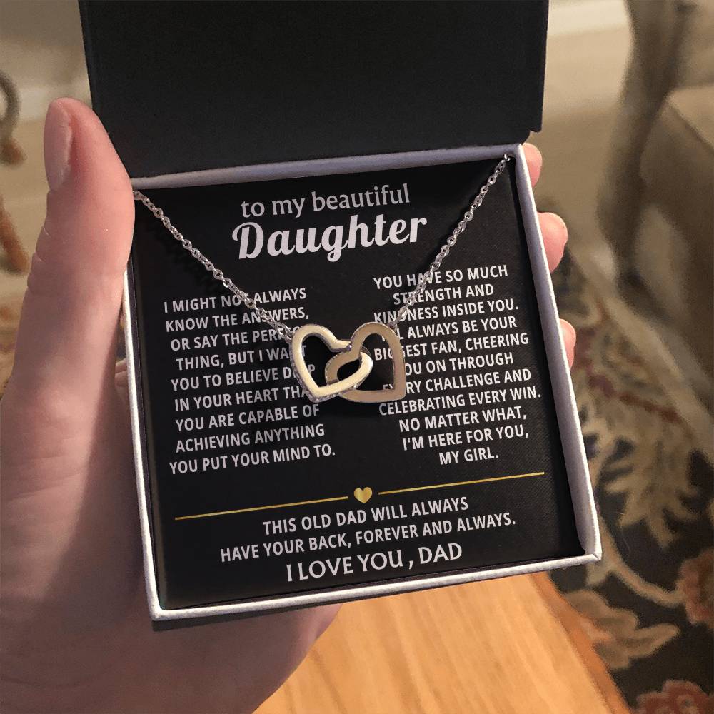 To My Beautiful Daughter, I believe in you, always.