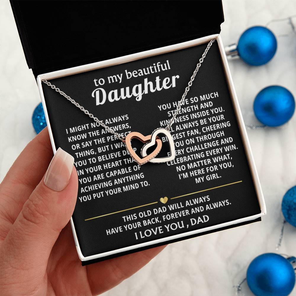 To My Beautiful Daughter, I believe in you, always.