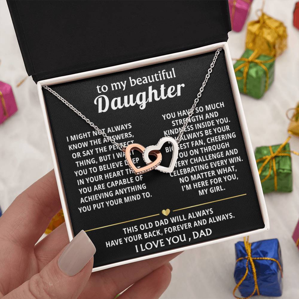 To My Beautiful Daughter, I believe in you, always.