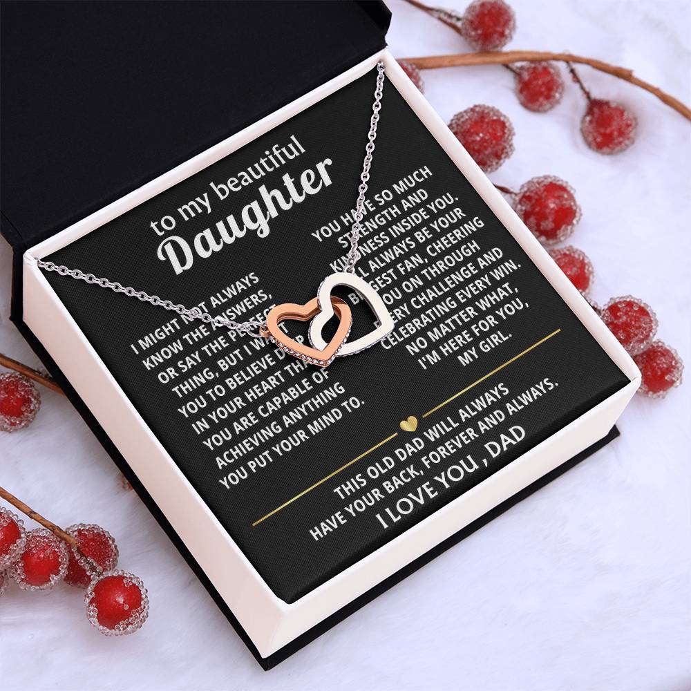 To My Beautiful Daughter, I believe in you, always.