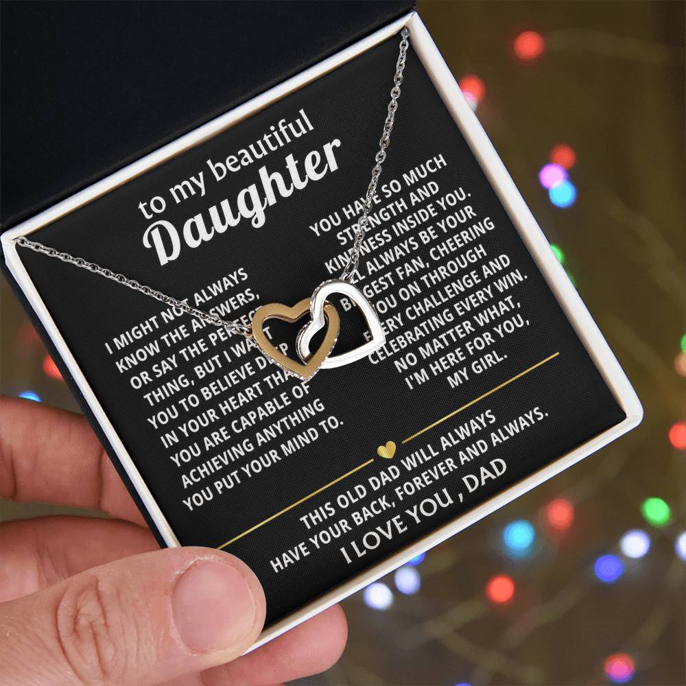 To My Beautiful Daughter, I believe in you, always.