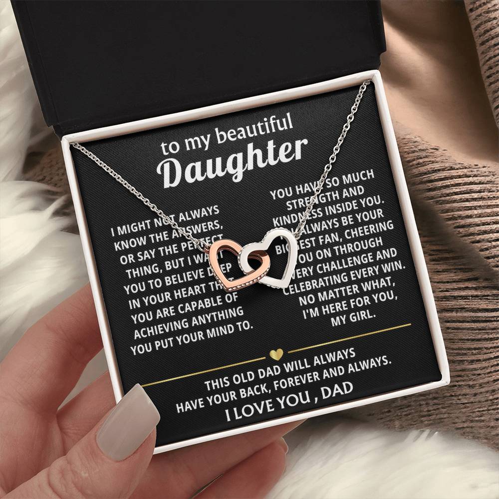 To My Beautiful Daughter, I believe in you, always.