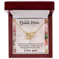 Bonus Mom Interlocking Hearts Necklace-[Heartfelt Family Gift]
