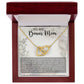 Bonus Mom Interlocking Hearts Necklace-[Heartfelt Family Gift]