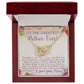 Greatest Mother Ever Interlocking Hearts Necklace-[Heartfelt Family Gift]