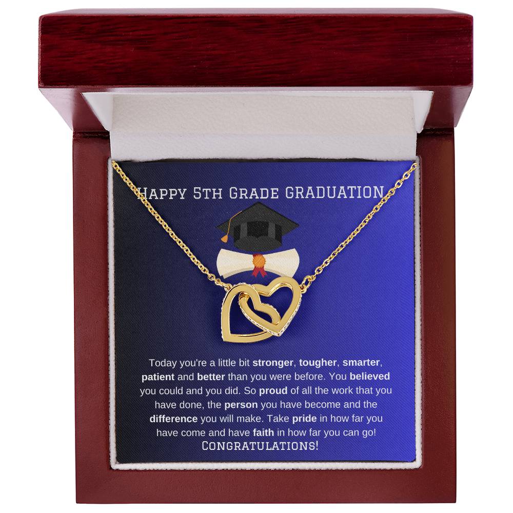 5th Grade Graduation Necklace Gift-[Heartfelt Family Gift]