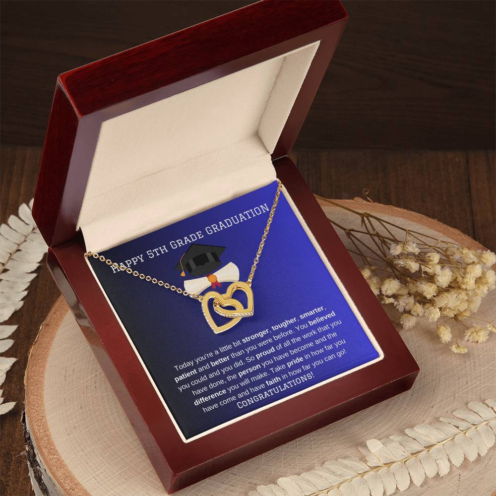5th Grade Graduation Necklace Gift-[Heartfelt Family Gift]