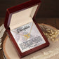 Daughter Interlocking Hearts Necklace-[Heartfelt Family Gift]